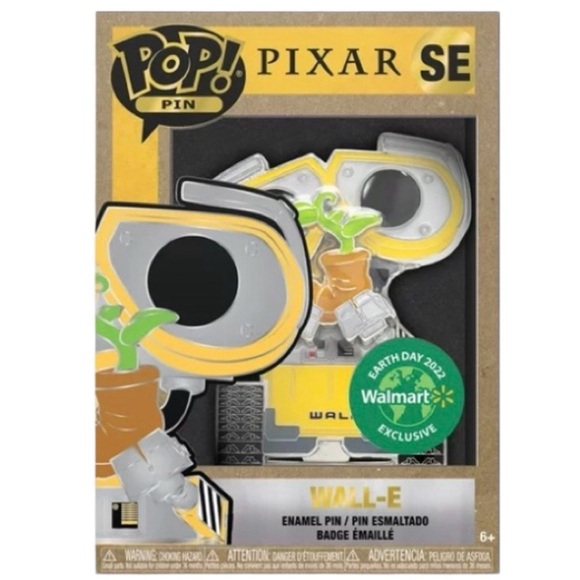 Funko Jewelry - Funko Pop Pixar “Wall-E” Enamel Pin (Earth Day 2022 Exclusive)
